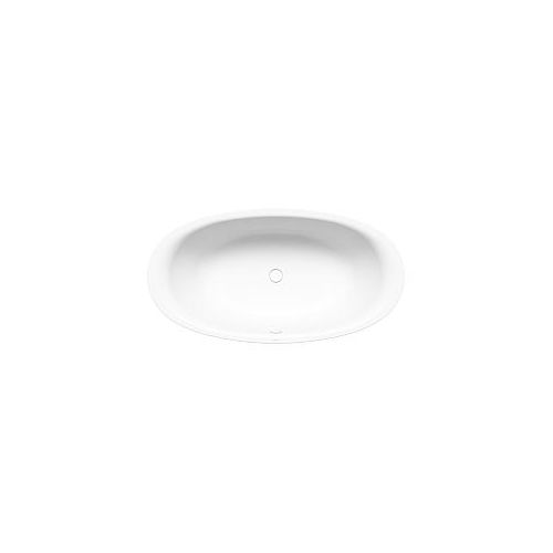 Kaldewei Ellipso Duo Oval Badewanne 286200013001 190 x 100 x 47 cm, weiss Perl Effekt