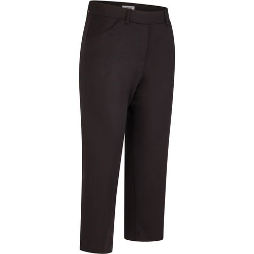 Culotte KJBRAND "Schlupfhose Susie in 7/8 Länge" Gr. 50, N-Gr, schwarz Damen Hosen ideal für kräftige Beine