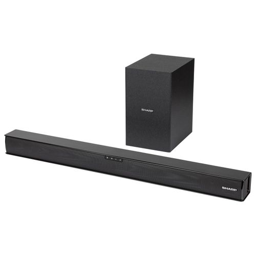 Sharp Slim-SoundBar-System mit Wireless Subwoofer