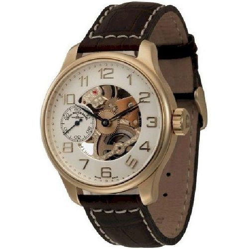 Zeno Watch Basel Herrenuhr 8558-9S-Pgg-d2