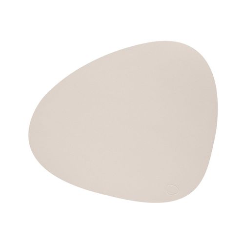 LindDNA - Tischset Curve M, 31 x 35 cm, Nupo soft nude