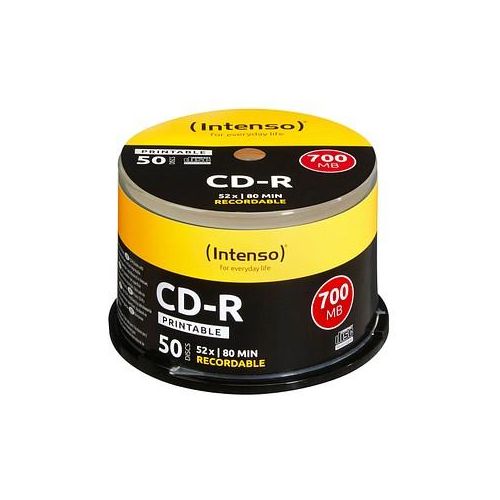 50 Intenso CD-R 700 MB bedruckbar