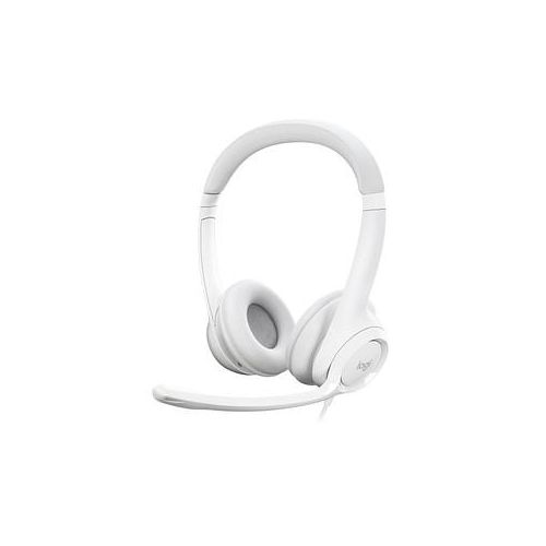 Logitech H390 USB-Headset grau, weiß