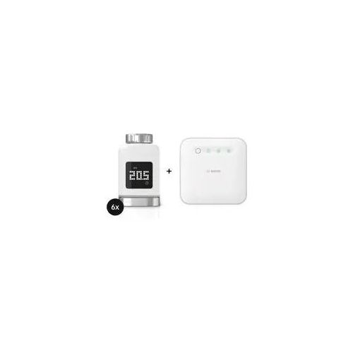 Bosch Smart Home - Starter-Set Heizung II [+M] mit 6 Thermostaten