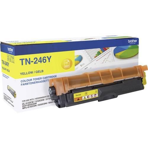 Brother Toner TN-246Y Original Gelb 2200 Seiten TN246Y