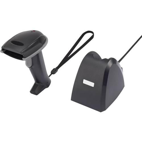 Renkforce iCR6307ABU Barcode-Scanner Funk 1D LED Schwarz Hand-Scanner USB