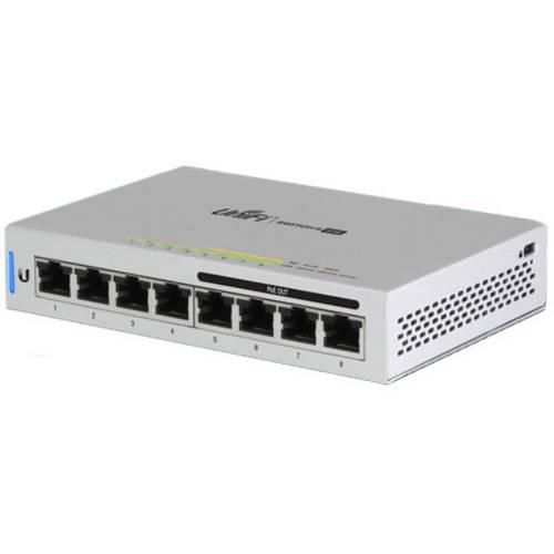 Ubiquiti Networks US-8-60W Netzwerk Switch 8 Port PoE-Funktion