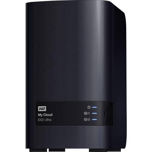 WD My Cloud™ EX2 Ultra Cloud Speichergerät 4 TB 2 Bay Business Cloud, bestückt mit 2x 2TB WD Red™ WDBVBZ0040JCH-EESN