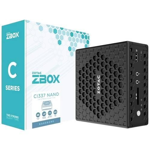 Zotac Barebone ZBOX CI337 NANO N100 Intel UHD Graphics ZBOX-CI337NANO-BE