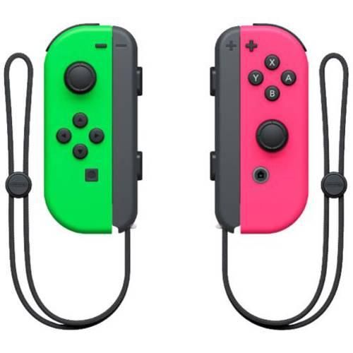 Nintendo 2x Joy-Con Gamepad Nintendo Switch Neonpink, Neongrün