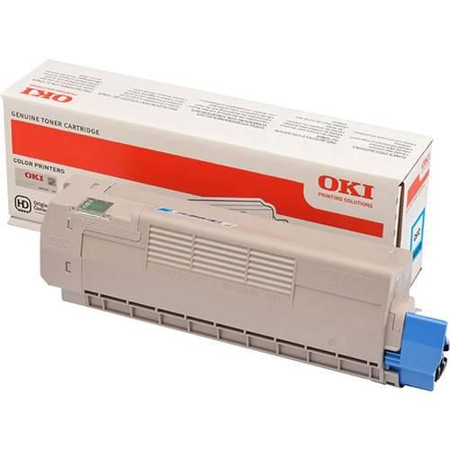 OKI Toner C612 Original Cyan 6000 Seiten 46507507