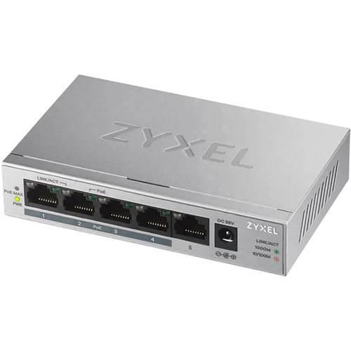 ZyXEL GS1005HP-EU0101F Netzwerk Switch 5 Port 2000 MBit/s PoE-Funktion