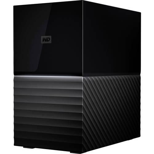 WD My Book Duo 16 TB Externe Festplatte 8.9 cm (3.5 Zoll) USB 3.2 Gen 2 (USB 3.1) Schwarz WDBFBE0160JBK-EESN