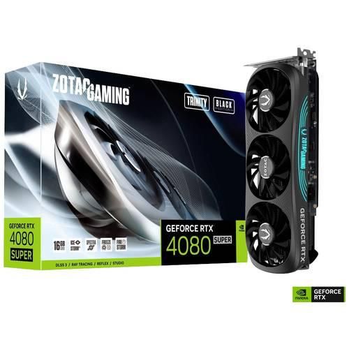 Zotac Grafikkarte Nvidia GeForce RTX 4080 Super GAMING Trinity Black Edition 16 GB GDDR6X-RAM PCIe x16 DisplayPort, HDMI® NVIDIA G-Sync