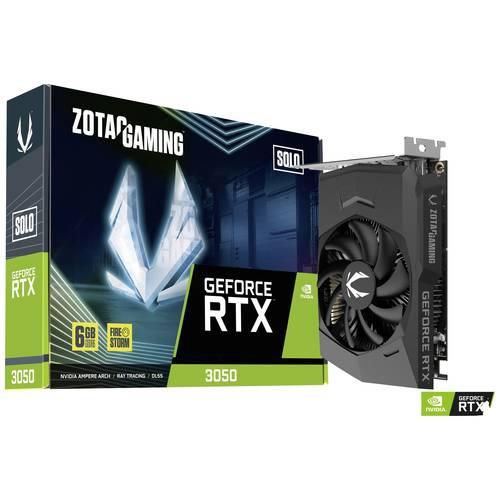 Zotac Grafikkarte Nvidia GeForce RTX 3050 SOLO 6 GB GDDR6-RAM PCIe x8 DisplayPort, HDMI®