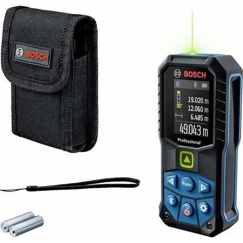 Bosch Professional GLM 50-27 CG Laser-Entfernungsmesser Bluetooth, Dokumentations-App, Stativadapter 6.3 mm (1/4) Messbereich (max.) (Details) 50 m