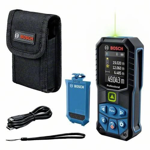 Bosch Professional GLM 50-27 CG Laser-Entfernungsmesser Stativadapter 6.3 mm (1/4), Bluetooth, Dokumentations-App Messbereich (max.) (Details) 50 m