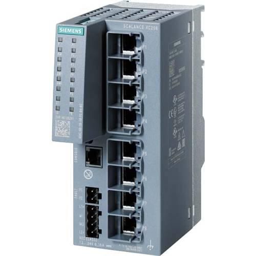 Siemens 6GK5208-0BA00-2AC2 Netzwerk Switch 10 / 100 MBit/s