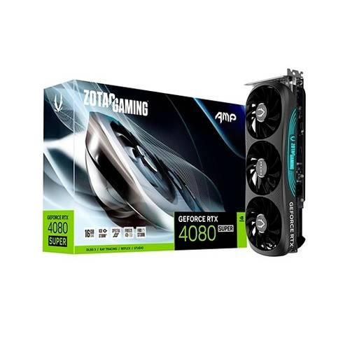 Zotac Grafikkarte Nvidia GeForce RTX 4080 Super GAMING AMP 16 GB GDDR6X-RAM PCIe x16 DisplayPort, HDMI®