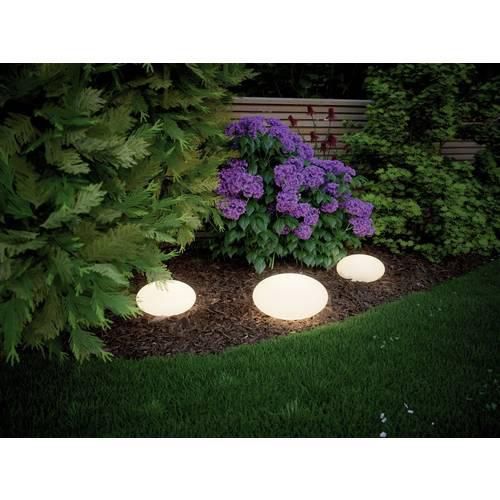 Paulmann Stone 94176 Beleuchtungssystem Plug & Shine LED-Dekoleuchte LED 2.8 W Warmweiß Weiß