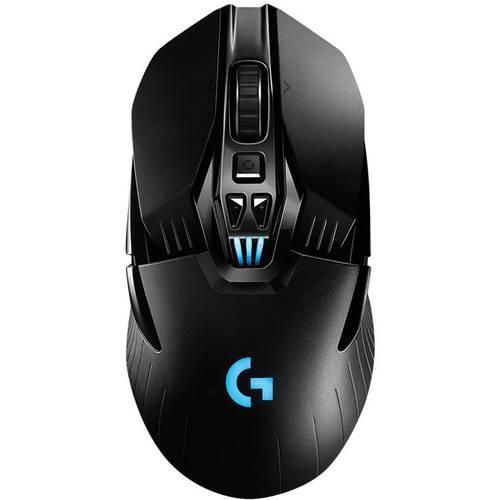 Logitech Gaming G903 Lightspeed Gaming-Maus Funk Optisch Schwarz 11 Tasten 16000 dpi Beleuchtet, Wiederaufladbar, Wireless Charging, Gewichts-Tuning