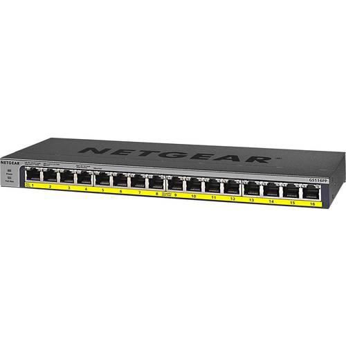 NETGEAR GS116PP Netzwerk Switch 16 Port PoE-Funktion