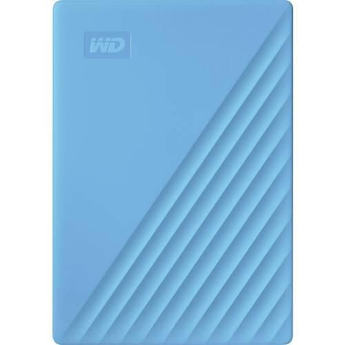 WD My Passport 4 TB Externe Festplatte 6.35 cm (2.5 Zoll) USB 3.2 Gen 1 (USB 3.0) Blau WDBPKJ0040BBL-WESN