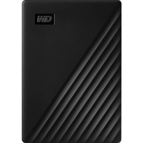 WD My Passport 4 TB Externe Festplatte 6.35 cm (2.5 Zoll) USB 3.2 Gen 1 (USB 3.0) Schwarz WDBPKJ0040BBK-WESN