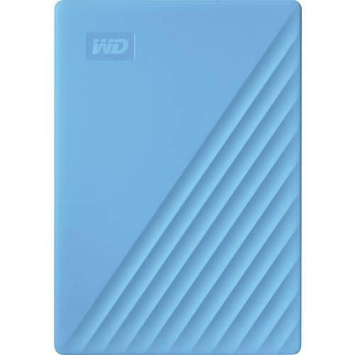 WD My Passport 2 TB Externe Festplatte 6.35 cm (2.5 Zoll) USB 3.2 Gen 1 (USB 3.0) Blau WDBYVG0020BBL-WESN