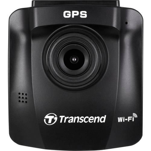 Transcend DrivePro 230Q Dashcam mit GPS Blickwinkel horizontal max.=130 ° 12 V Akku, Fahrspurassistent, WLAN, Auffahrwarner, Display