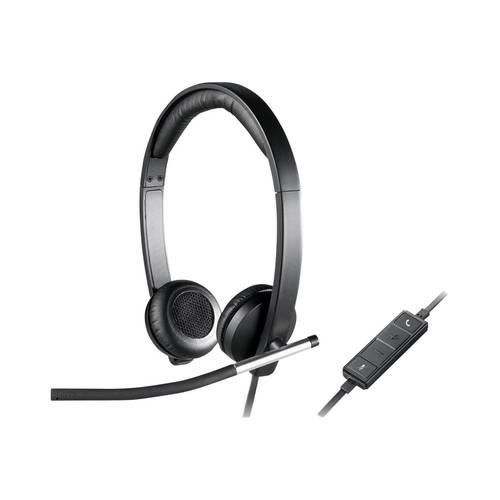 Logitech H650e USB Headset, Kabelgebundenes PC Headset, Stereo