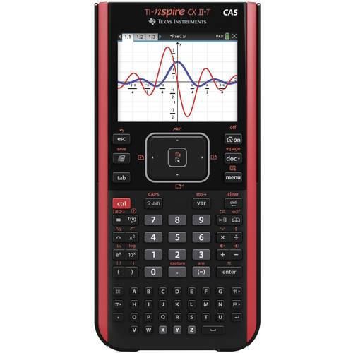 Texas Instruments NSPCXCASIIT Grafikrechner Schwarz akkubetrieben