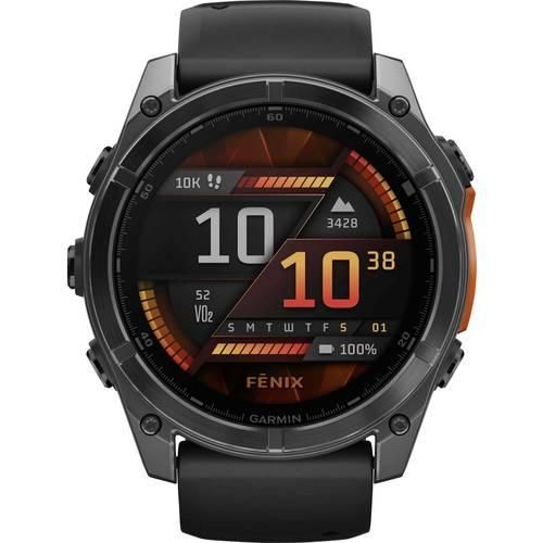 Garmin FENIX® 8 AMOLED Smartwatch 51 mm Schwarz