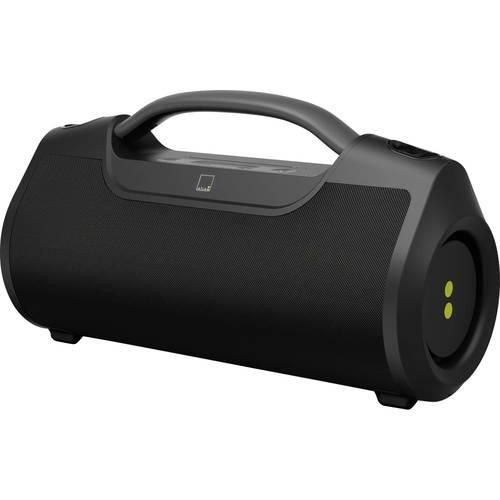 aha Elektronik N-ERGY Bluetooth® Lautsprecher AUX, Outdoor, Freisprechfunktion, spritzwassergeschützt, USB Schwarz