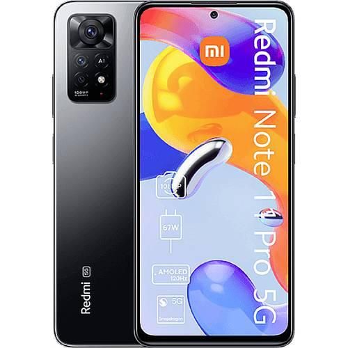 Xiaomi Redmi Note 11 Pro 5G 5G Smartphone 128 GB 16.9 cm (6.67 Zoll) Graphitgrau Android™ 11 Dual-SIM