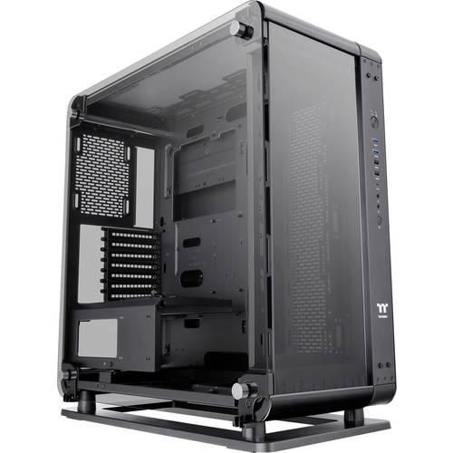 Thermaltake Core P6 TG Black Midi-Tower PC-Gehäuse Schwarz Seitenfenster