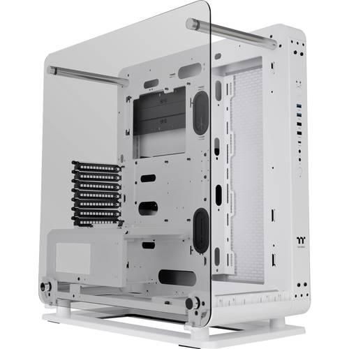 Thermaltake Core P6 TG Snow White Midi-Tower PC-Gehäuse Weiß Seitenfenster