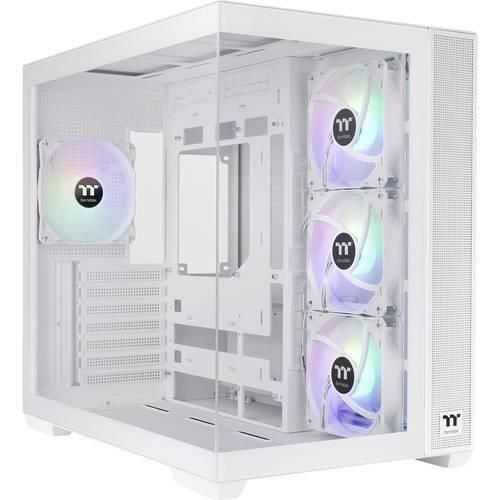 Thermaltake View 380 TG ARGB Snow White Midi-Tower PC-Gehäuse Schnee-Weiß