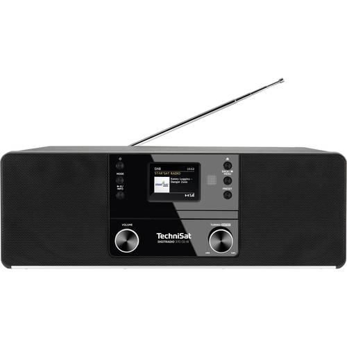 TechniSat DIGITRADIO 370 CD IR Tischradio DAB+, DAB, UKW, Internet WLAN, Bluetooth®, CD, USB, Internetradio Inkl. Fernbedienung Schwarz