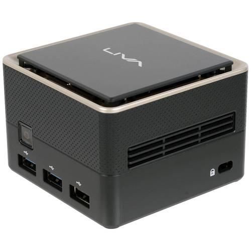 ECS Elitegroup Mini PC LIVA Q3 Plus AMD Ryzen Embedded R1505G 4 GB RAM 64 GB HDD 95-677-MZ6A05