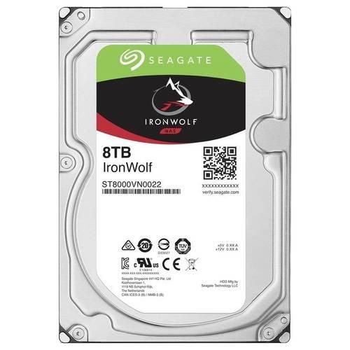 Seagate IronWolf™ 8 TB Interne NAS-Festplatte 8.9 cm (3.5 Zoll) SATA 6 Gb/s ST8000VN004 Retail