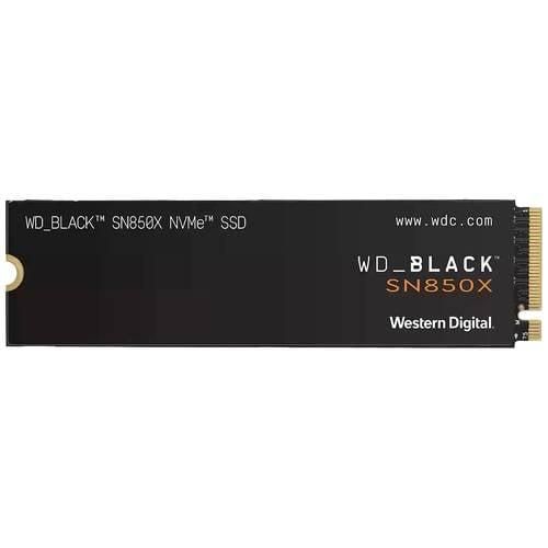 Western Digital Black™ SN850X 1 TB Interne M.2 PCIe NVMe SSD 2280 M.2 NVMe PCIe 4.0 x4 Retail WDS100T2X0E