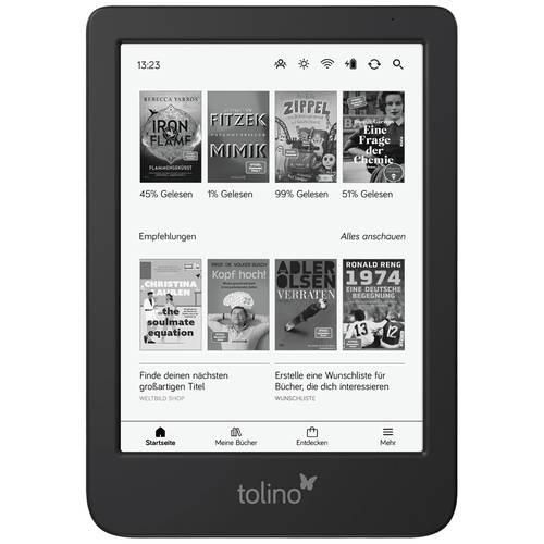 Tolino shine eBook-Reader 15.2 cm (6 Zoll) Schwarz