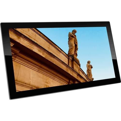 Braun Phototechnik DigiFrame 1901 8GB Digitaler Bilderrahmen 47 cm 18.5 Zoll EEK: B (A - G) 1366 x 768 Pixel 8 GB Schwarz