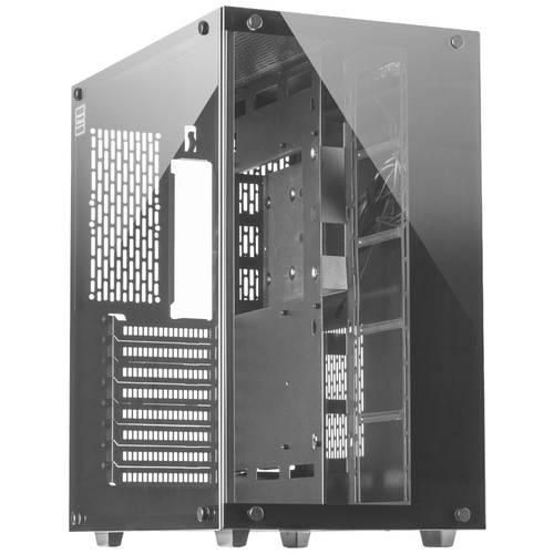 Inter-Tech C-701 Panorama Full Tower PC-Gehäuse Schwarz