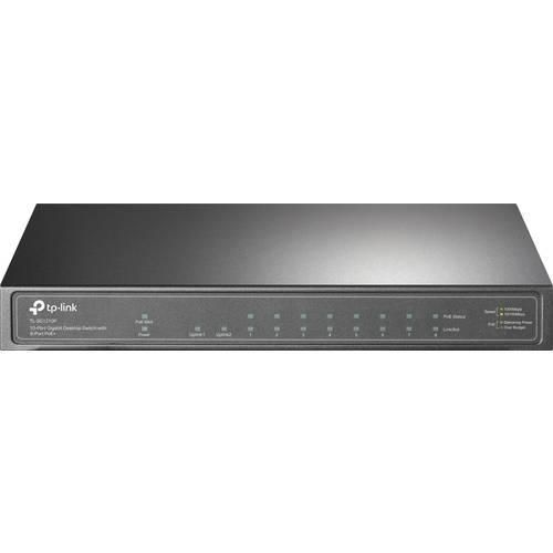 TP-LINK TL-SG1210P Netzwerk Switch 8 + 1 Port 10 / 100 / 1000 MBit/s PoE-Funktion