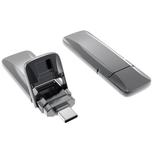 Xlyne 7610000 USB-Stick 1 TB Grau 7610000 USB-C® USB 3.2 (Gen 2)