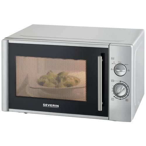 Severin MW 7772 Mikrowelle Silber 900 W Timerfunktion