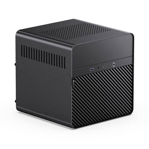 Jonsbo N2 Mini-Tower PC-Gehäuse, Gaming-Gehäuse Schwarz