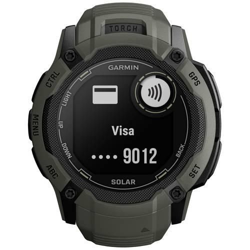 Garmin INSTINCT® 2X SOLAR Smartwatch Moosgrün